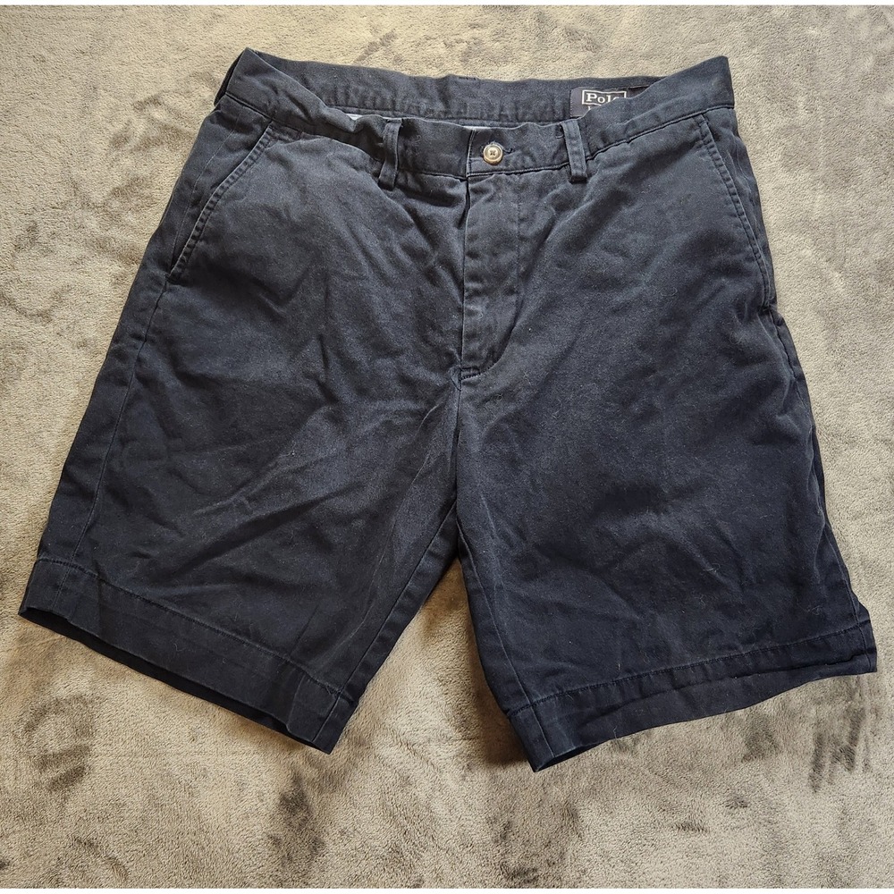 Polo Ralph Lauren Shorts Mens 32 Blue Classic Fit Preppy